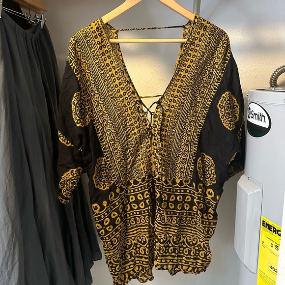 Free People Intimately Easy Day Romper Small Sheer Delicate Summer Lounge - Picture 3 of 3